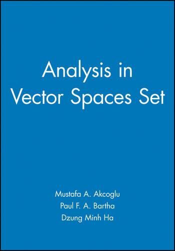 Cover image for Analysis in Vector Spaces Set