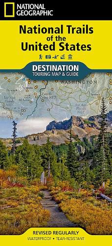 Cover image for National Trails of the United States Map