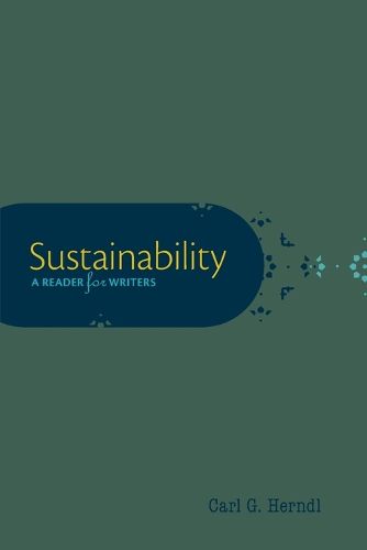 Cover image for Sustainability: A Reader for Writers