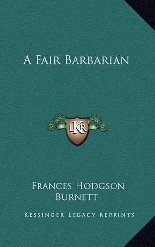 Cover image for A Fair Barbarian