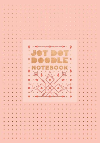 Jot Doodle Notebook Pink And Rose Gold