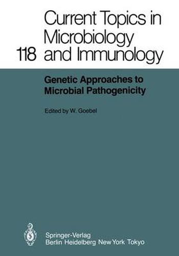 Cover image for Genetic Approaches to Microbial Pathogenicity