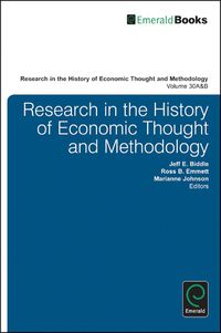 Cover image for Research in the History of Economic Thought and Methodology