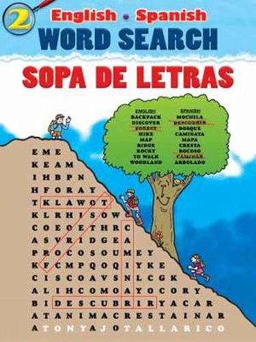 Cover image for English-Spanish Word Search Sopa de Letras #2