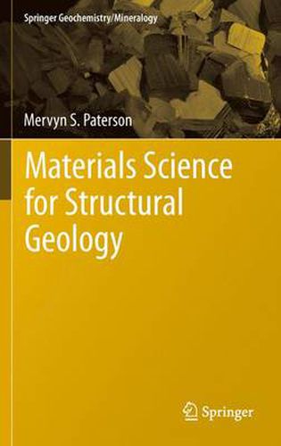 Cover image for Materials Science for Structural Geology