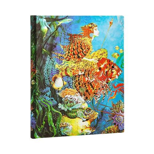 Cover image for Sea Fantasies (Fantastic Voyages) Ultra Unlined Hardcover Journal