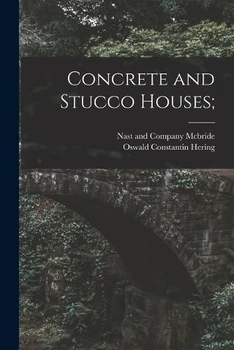 Cover image for Concrete and Stucco Houses;