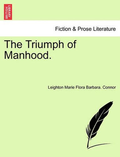 Cover image for The Triumph of Manhood.