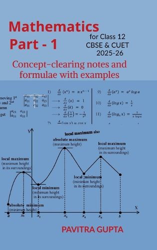 Cover image for Mathematics for class 12 (CBSE & CUET) Part-1
