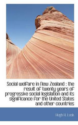 Cover image for Social Welfare in New Zealand