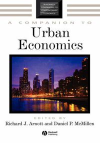 Cover image for A Companion to Urban Economics