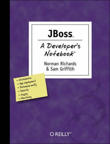 Cover image for JBoss - A Developer's Notebook