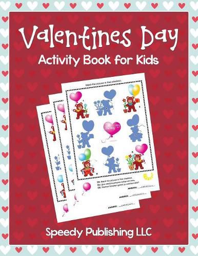 Cover image for Valentines Day Activity Book for Kids