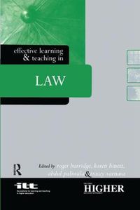 Cover image for Effective Learning and Teaching in Law