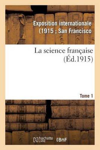 Cover image for La Science Francaise. 1