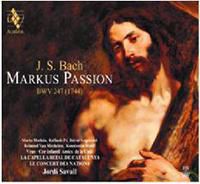 Cover image for JS Bach: Markus Passion BWV247 (1744)