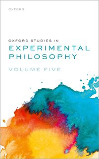 Cover image for Oxford Studies in Experimental Philosophy