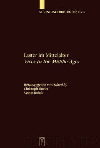 Cover image for Laster im Mittelalter / Vices in the Middle Ages