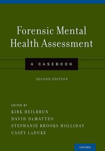 Cover image for Forensic Mental Health Assessment: A Casebook