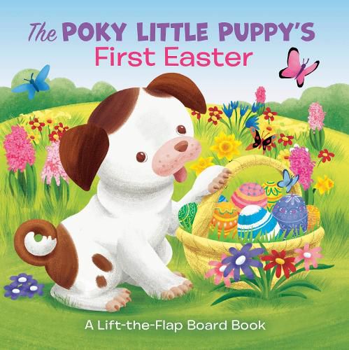 Cover image for The Poky Little Puppy's First Easter: A Lift-the-Flap Board Book