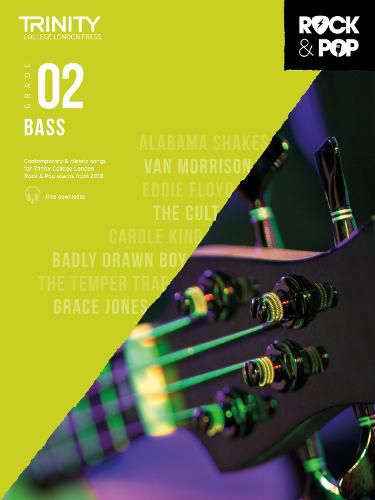 Cover image for Trinity Rock and Pop Bass Grade 2