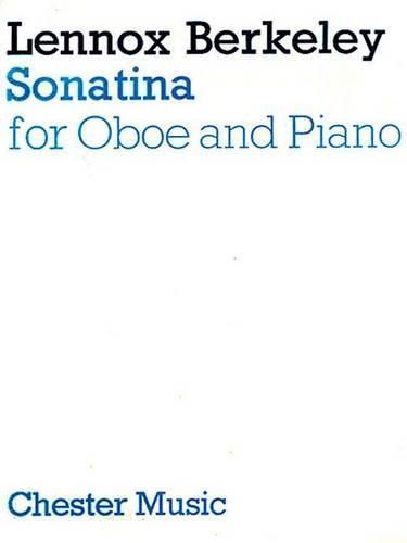 Cover image for Sonatina For Oboe And Piano