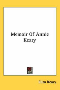 Cover image for Memoir of Annie Keary