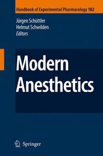 Cover image for Modern Anesthetics