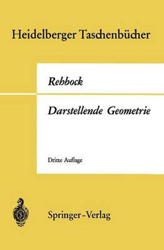 Cover image for Darstellende Geometrie