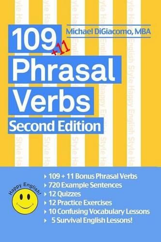 Cover image for 109 Phrasal Verbs