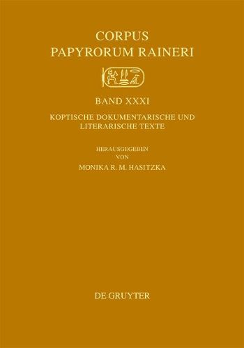Cover image for Koptische Dokumentarische Und Literarische Texte