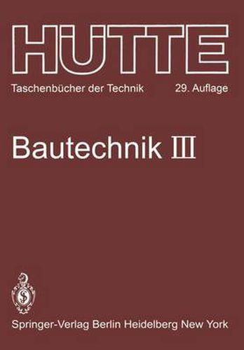 Cover image for Bautechnik