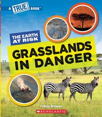 Cover image for Grasslands in Danger (a True Book: The Earth at Risk)