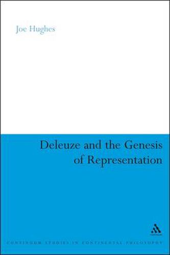 Cover image for Deleuze and the Genesis of Representation