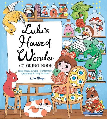Cover image for Lulu's House of Wonder Coloring Book