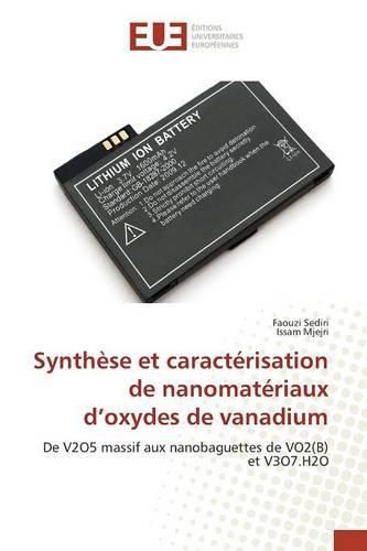 Cover image for Synthese Et Caracterisation de Nanomateriaux D Oxydes de Vanadium