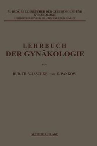 Lehrbuch Der Gynakologie