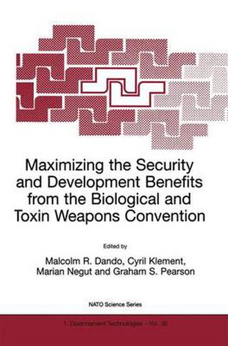 Cover image for Maximizing the Security and Development Benefits from the Biological and Toxin Weapons Convention