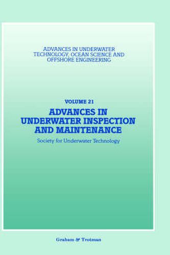 Cover image for Advances in Underwater Inspection and Maintenance