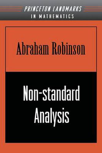 Cover image for Non-Standard Analysis