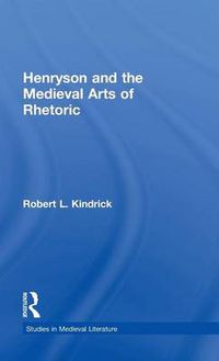 Cover image for Henryson and the Medieval Arts of Rhetoric