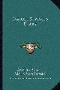 Cover image for Samuel Sewall's Diary