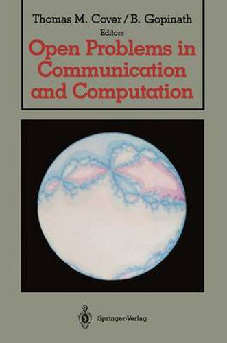 Cover image for Open Problems in Communication and Computation