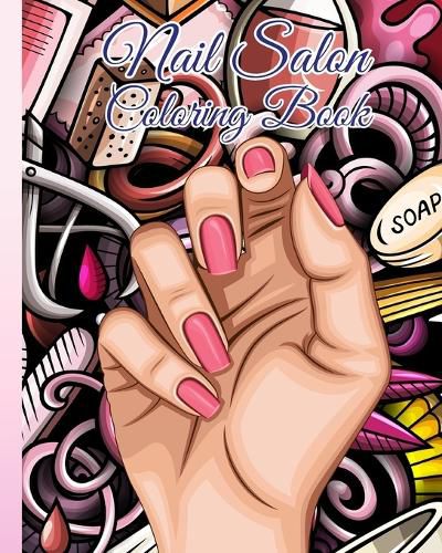 Nail Salon Coloring Book