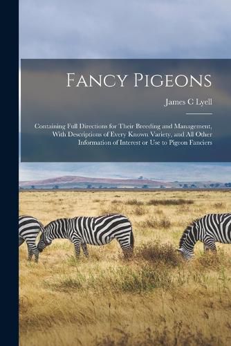 Cover image for Fancy Pigeons