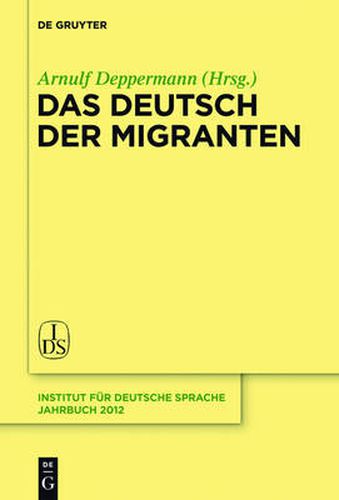 Cover image for Das Deutsch der Migranten