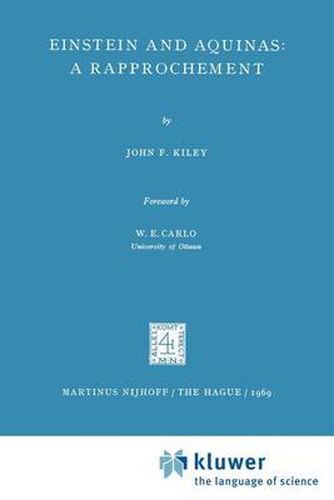 Cover image for Einstein and Aquinas: A Rapprochement: A Rapprochement