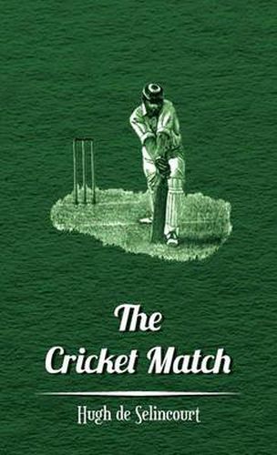 Cover image for The Cricket Match
