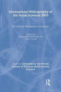 Cover image for IBSS: Sociology: 2003 Vol.53