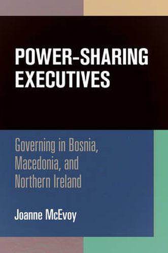 Cover image for Power-Sharing Executives: Governing in Bosnia, Macedonia, and Northern Ireland